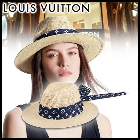 louis vuitton womens hats|Louis Vuitton straw hat.